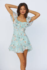 Stories All Night Dress Mint