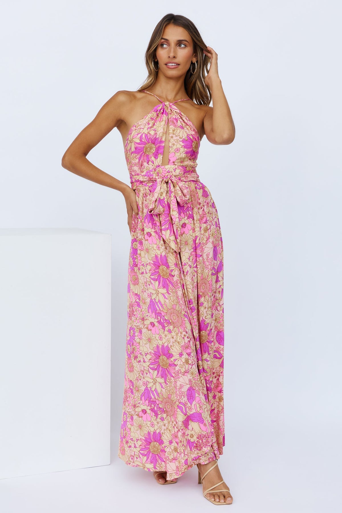 Stunning By Maxi Dress Purple