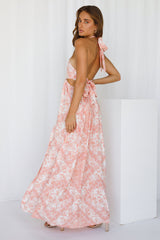 Sol Of The Day Midi Dress Pink