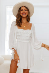 On The Horizon Dress White