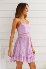 Shady Ladies Dress Lilac