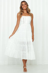 Holiday Dreamer Dress White