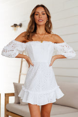 Joey Dress White