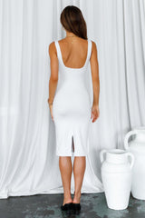 A To Z Midi Dress White