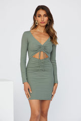 Sweet Air Dress Khaki