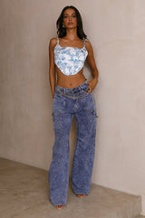 LIONESS Miami Vice Pant Blue