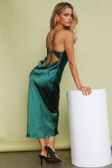 Who Loves You Midi Dress Teal