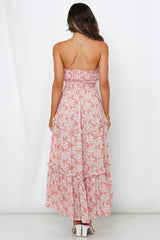 Love My Tequila Sunrises Maxi Dress Blush