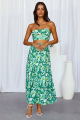 Vivian Maxi Skirt Green