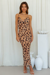 SNDYS Instinct Dress Leopard