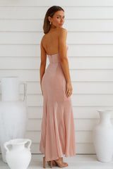 Crowning Queen Maxi Dress Rose