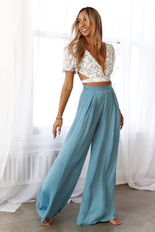 HELLO MOLLY Queen Titania Pants Teal