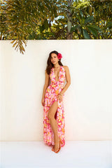 HELLO MOLLY Love Of Spring Maxi Dress Print