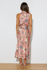 Faking It Maxi Dress PINK MULTI FLORAL