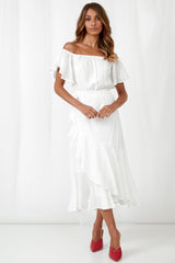 Good As You Midi Dress White