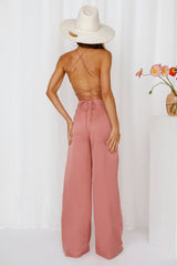 DEAR EMILIA Adrianna Jumpsuit Dusty Rose