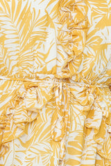 Tropic State Of Mind Dress Yellow