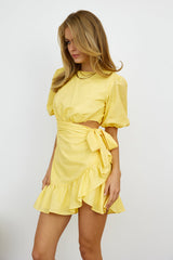 Sunshower Dress Yellow