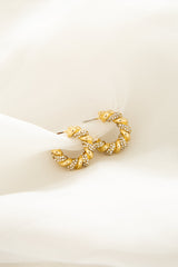 Shine All Night Earrings Gold