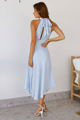 No Tears Here Maxi Dress Steel Blue