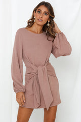 Life Out There Dress Mocha