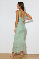 Party Pal Midi Dress PISTACHIO