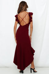 The Hills Maxi Dress Plum