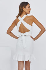 Looking For Me Dress White