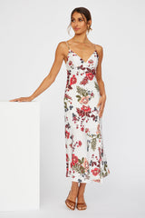 No Yesterday Maxi Dress White