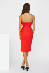 Hand Of Cards Dress Red