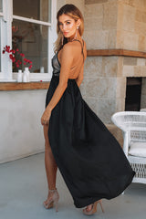 Secret Royal Maxi Dress Black