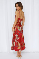 Atlas Maxi Dress Wine