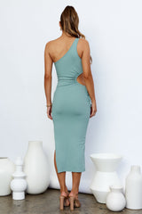 Money Eyes Maxi Dress Sage