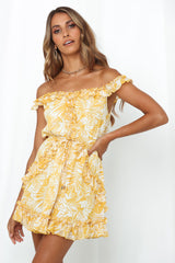 Tropic State Of Mind Dress Yellow