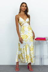 Super Sonic Maxi Dress Yellow