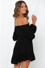 Always The Love Songs Dress Black