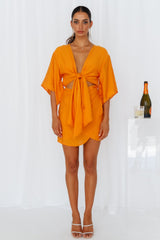 Saharan Heat Dress Orange