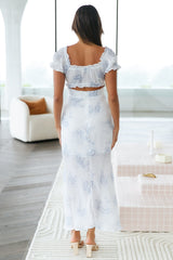 Thousand Sights Maxi Dress Blue