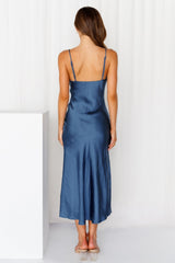 Lychee Martini Midi Dress Navy