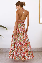 SEVEN WONDERS Madeira Maxi Skirt Orange Floral