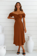 Sky Child Maxi Dress Chocolate