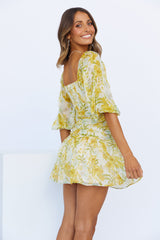 Sweet Song Dress Yellow