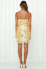 Wild Friend Dress Mustard