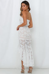 Do You Wanna Maxi Dress White