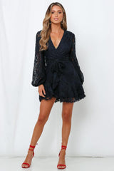 Elevated Angels Dress Navy