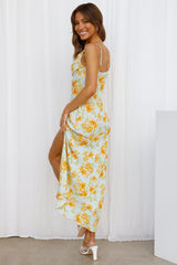 Sing To Me Midi Dress Yellow