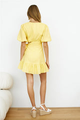 Sunshower Dress Yellow