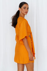 Saharan Heat Dress Orange