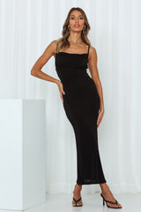 Light The Night Maxi Dress Black