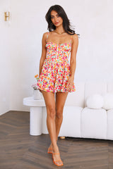 Daily Glam Playsuit Floral